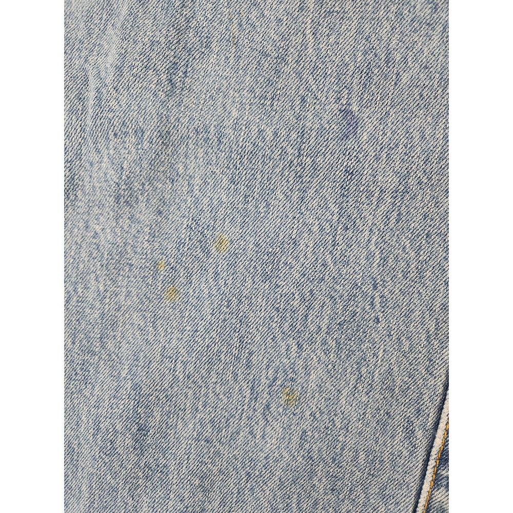 VTG Men's Levis 501 Buttonfly Blue Jeans Tag Size 36x30 Distressed - Picture 11 of 11